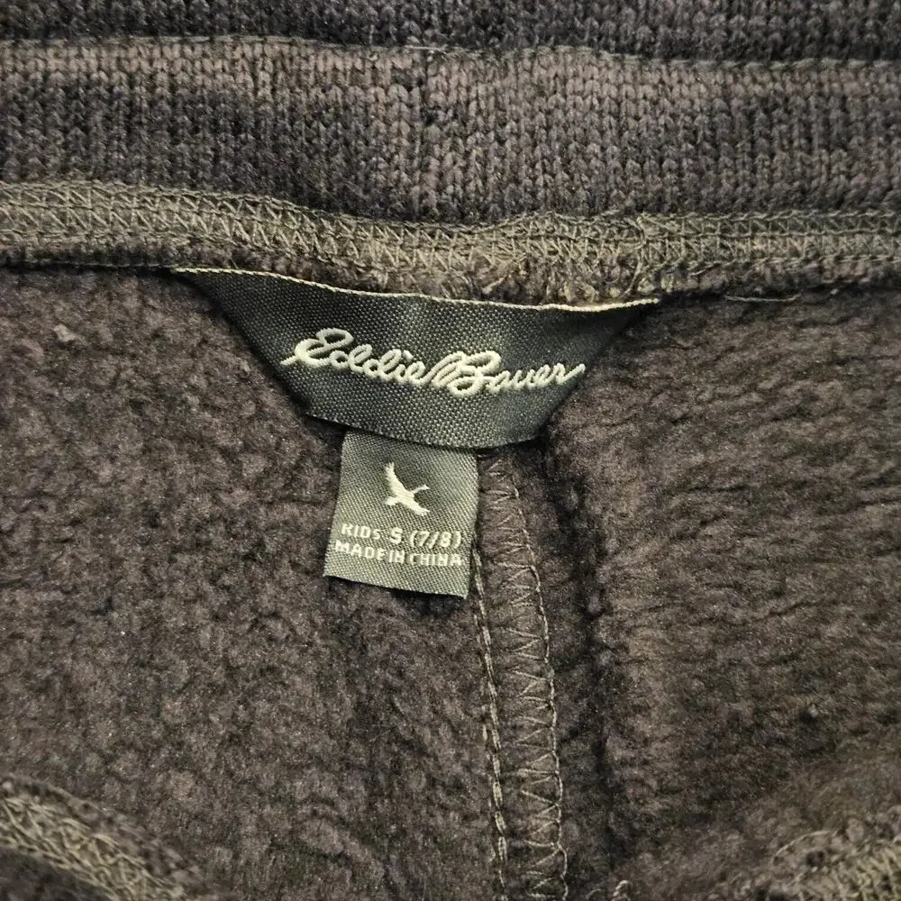 Eddie Bauer Jogger Sweatpants Boys Size S‎ Elastic Waist Cozy Lounge Casual NEW